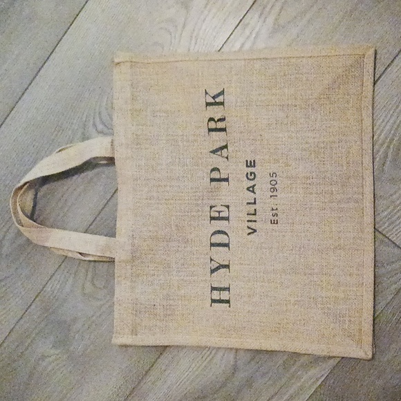 Burlap Hyde Park Village Bag - Picture 1 of 2